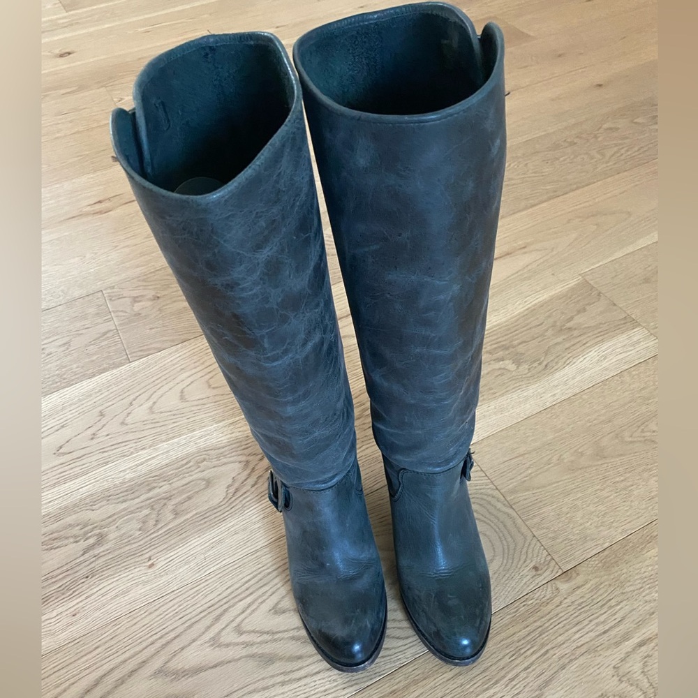 Ariat black leather tall boots